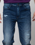 Nevada Denim Long Pants Slim Fit Repreve