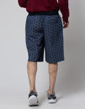 Nevada Short Pants Rib Bottom Print Geometric