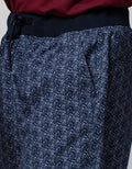 Nevada Short Pants Rib Bottom Print Geometric