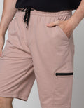 Nevada Short Pants Knit Cargo Var Zipper