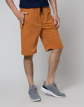 Nevada Short Pants Knit Zip With Stopper