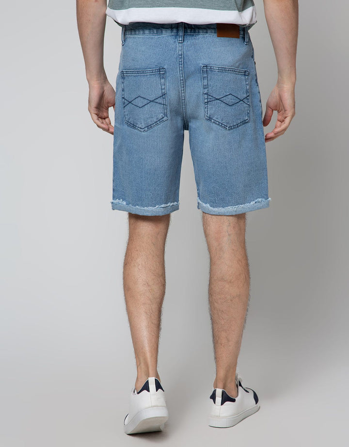 Nevada Ripped Denim Men's Shorts