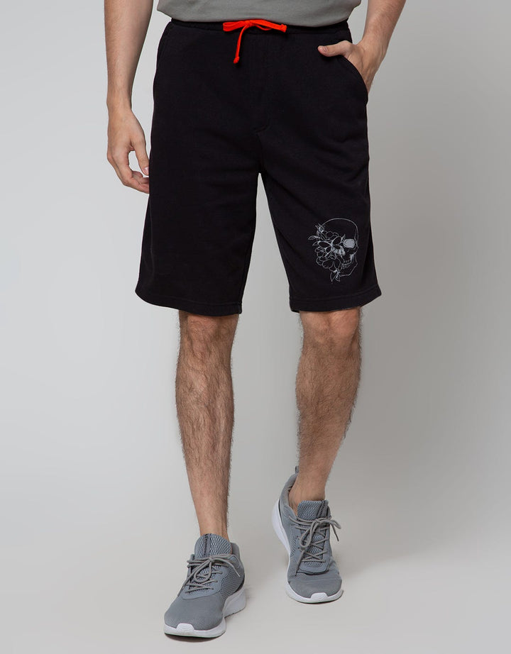 Nevada Short Pants Knit Skull Print