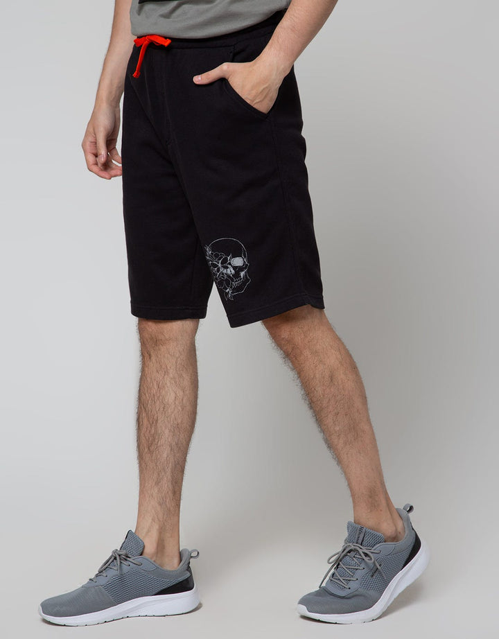Nevada Short Pants Knit Skull Print