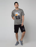 Nevada Short Pants Knit Skull Print