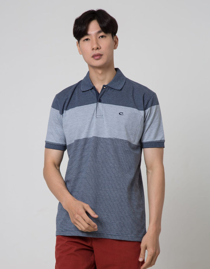 Cole Stripe Two Polo Shirt Pria