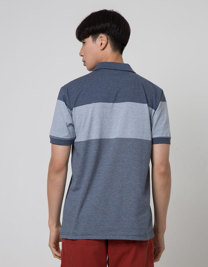 Cole Stripe Two Polo Shirt Pria