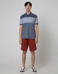 Cole Stripe Two Men's Polo Shirt