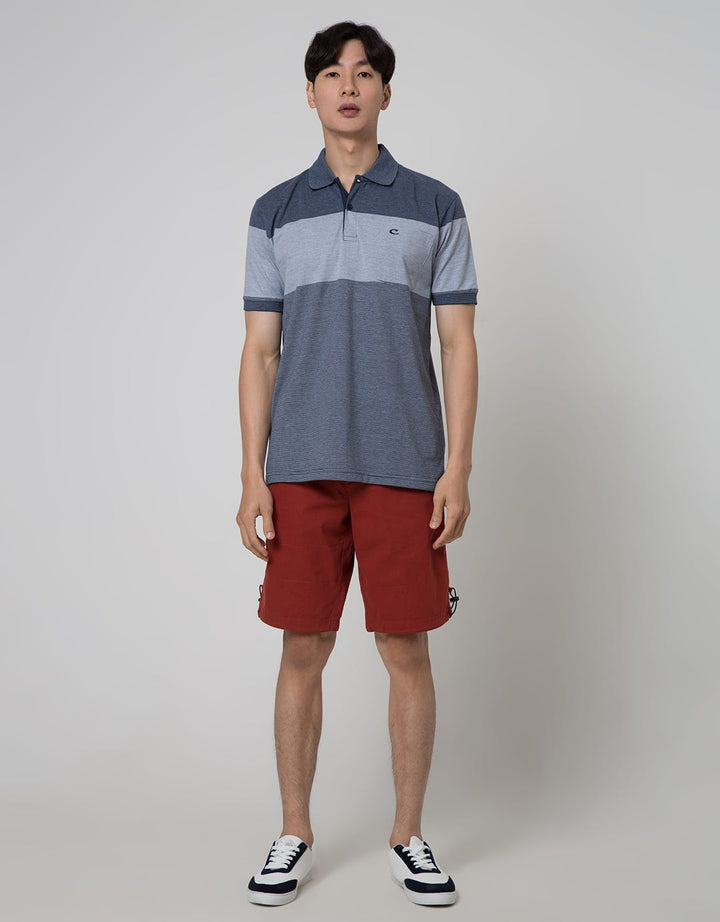 Cole Stripe Two Polo Shirt Pria