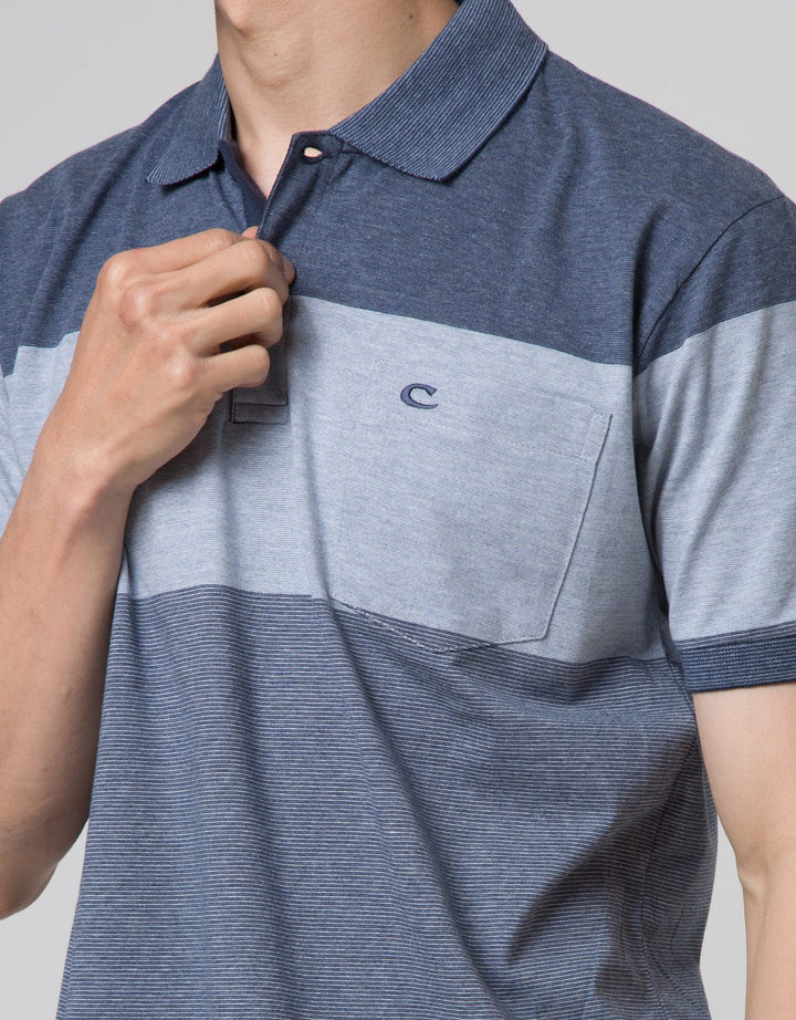 Cole Stripe Two Polo Shirt Pria