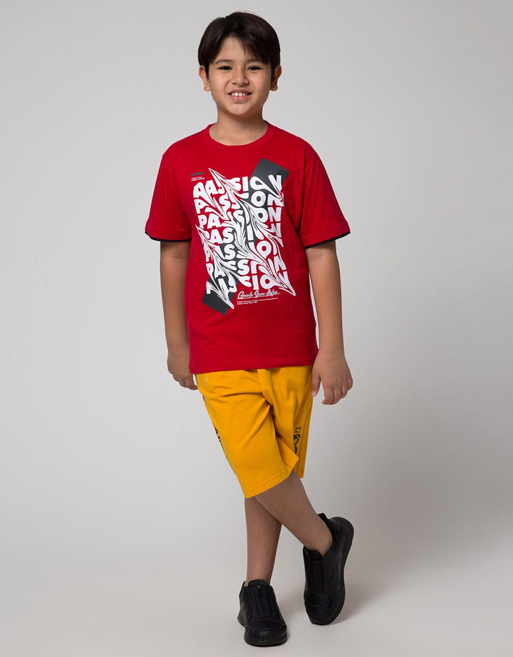 Nevada Short Sleeve T-Shirt Front Twisted Passion