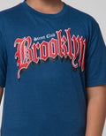 Nevada Brooklyn Print Kaos Anak Laki-Laki