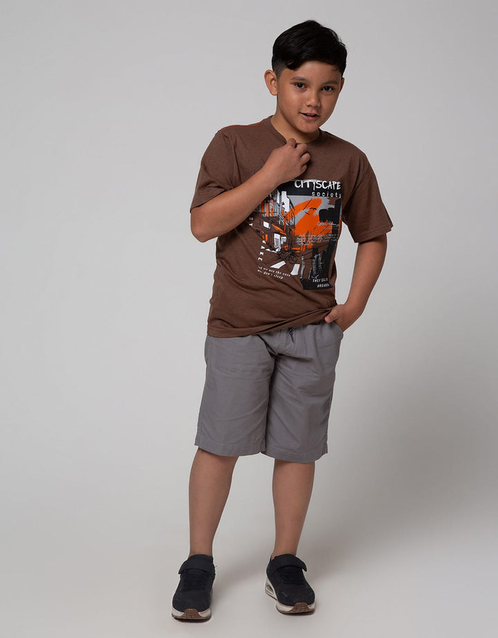 Nevada Short Sleeve T-Shirt Print City Art Casual