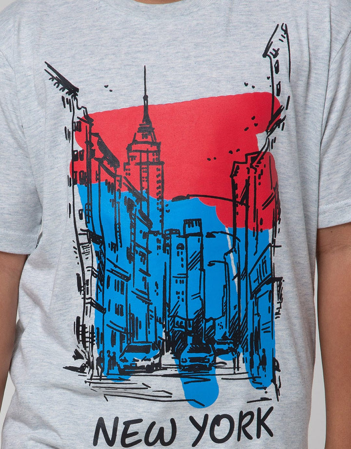 Nevada Short Sleeve T-Shirt Print City Art Kih565