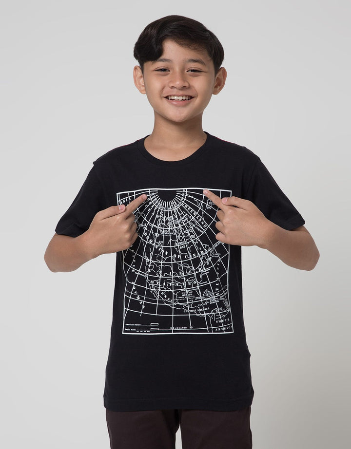 Nevada Short Sleeve T-Shirt Print Map