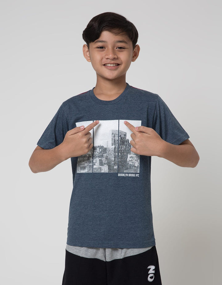 Nevada Short Sleeve T-Shirt Print Brooklyn Building