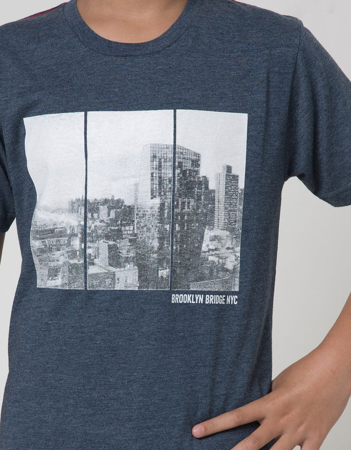 Nevada Short Sleeve T-Shirt Print Brooklyn Building
