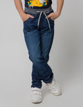 Nevada Pants Denim Rib Washing