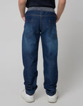 Nevada Pants Denim Rib Washing