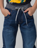 Nevada Pants Denim Rib Washing