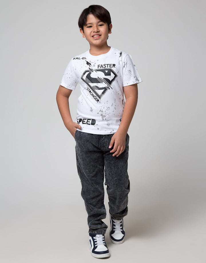 Nevada Solid Loose Celana Denim Anak Laki-Laki