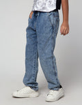 Nevada Solid Loose Celana Denim Anak Laki-Laki
