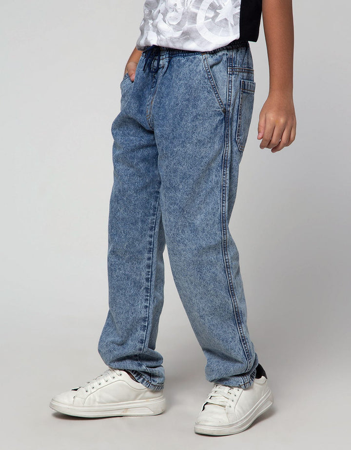 Nevada Solid Loose Celana Denim Anak Laki-Laki