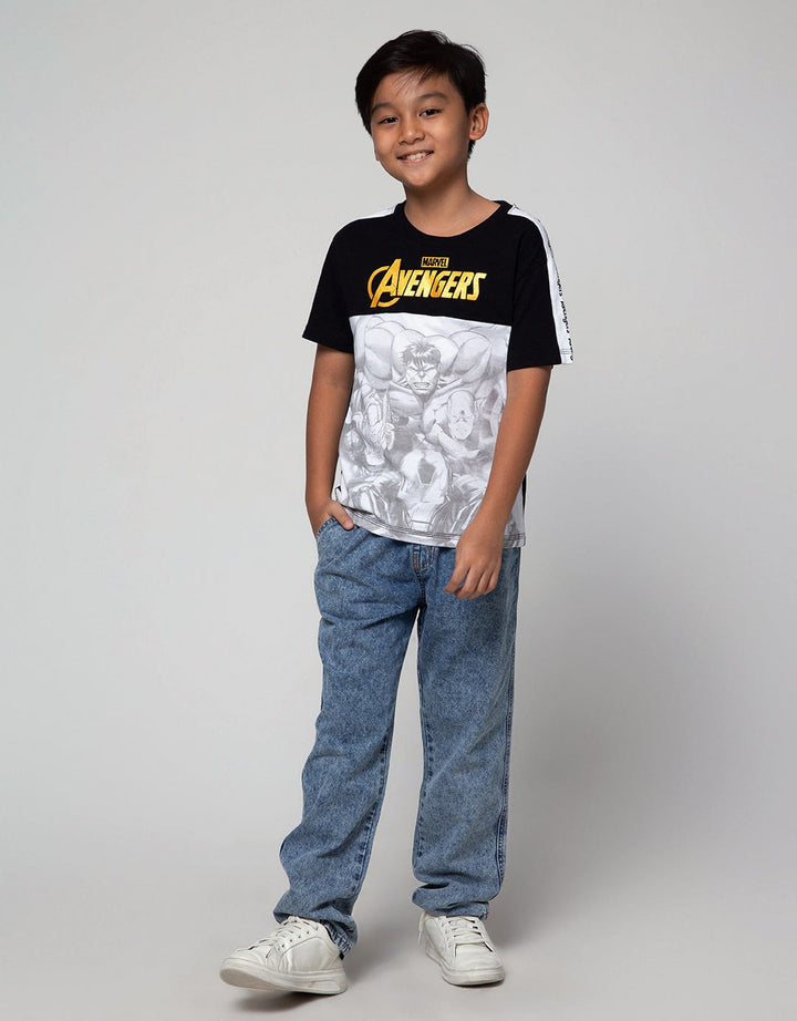 Nevada Solid Loose Celana Denim Anak Laki-Laki
