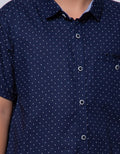 Nevada Short Sleeve Shirt Lacoste Polkadot