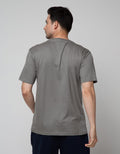 Details Short Sleeve T-Shirt R Neck Tencel Print