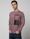Details Long Sleeve Sweatshirt Jumper Tencel Print