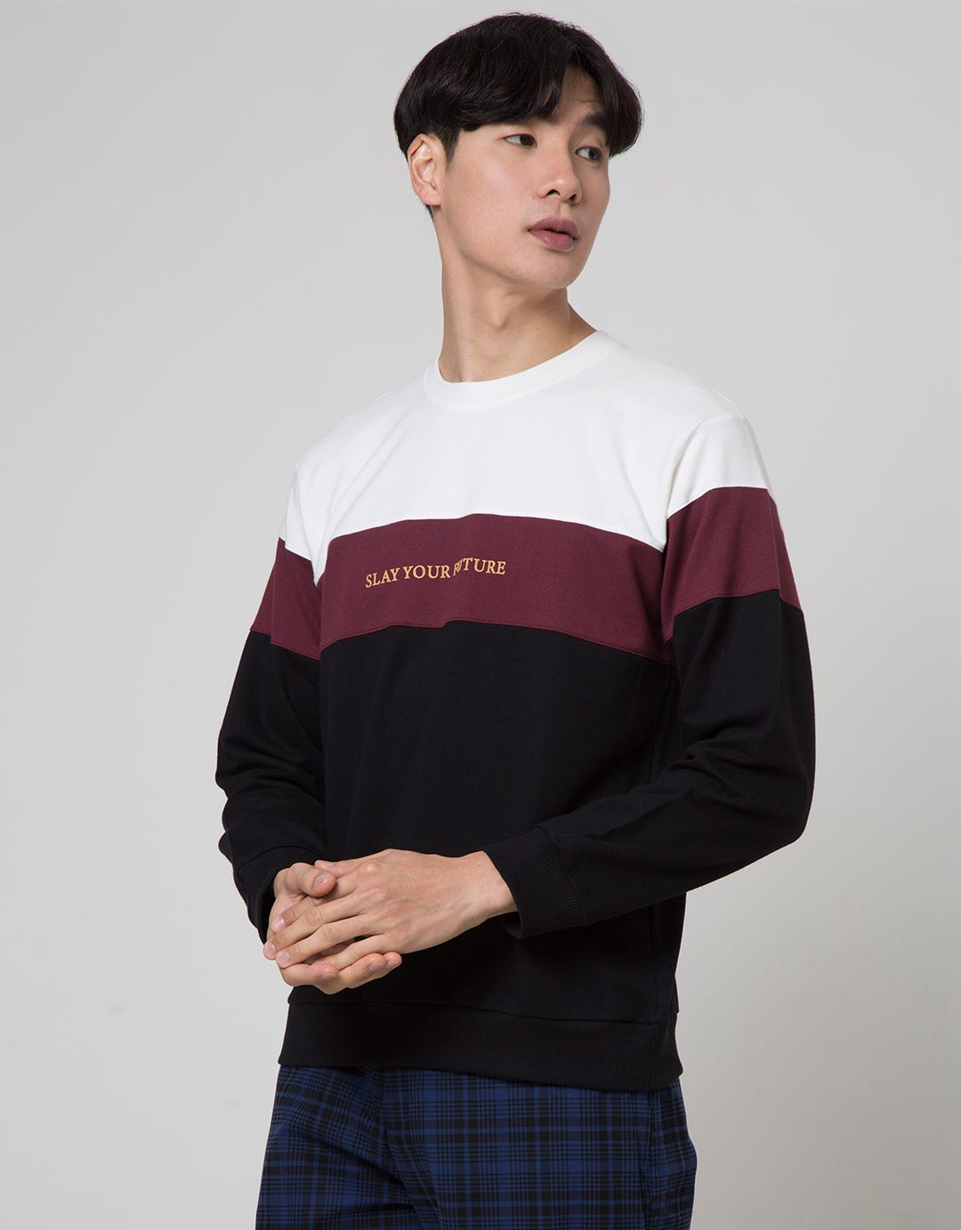 Details Sweatshirt Jumper Cut And Sewn Rise And Slay