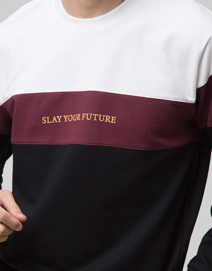 Details Sweatshirt Jumper Cut And Sewn Rise And Slay