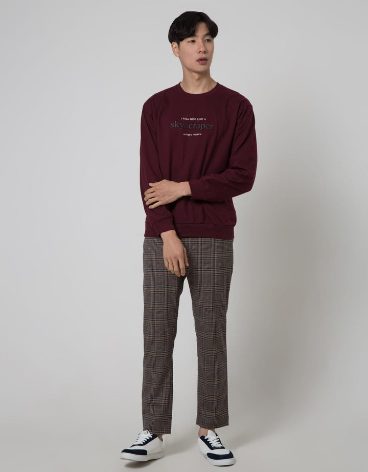 Details Sweatshirt Jumper Emboss Isi Skyscraper