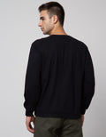 Details Long Sleeve Sweatshirt Jumper Bordir Circle Voltren Seul