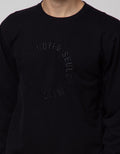 Details Long Sleeve Sweatshirt Jumper Bordir Circle Voltren Seul
