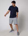Details of Short Pants Pullon Double Knit Zipper