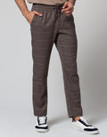 Details Long Pants Fashion Houndstooth