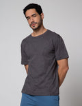 Details Short Sleeve T-Shirt Round Neck Leaves