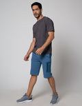 Details Short Sleeve T-Shirt Round Neck Leaves