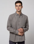 Details Long Sleeve Shirt Flannel Check