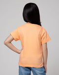 Little M Short Sleeve Midi Dress Kotak Kerah Ruffle