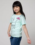 Little M Long Sleeve Midi Dress Raglan Ruffle