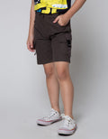 Little M Short Woven Buckle Klip Dobel Rib