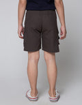 Little M Short Woven Buckle Klip Dobel Rib