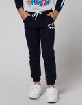 Little M Jogger Terry Monster Cucuk Pinggang Rib Manset