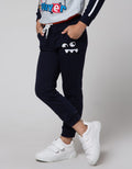 Little M Jogger Terry Monster Cucuk Pinggang Rib Manset