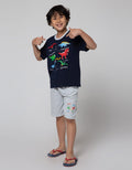 Little M Set Dino Best Pakaian Anak Laki-laki