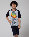 Little M Game Print Set Pakaian Anak Laki-laki
