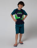 Little M Printed Raglan Set Pakaian Anak Laki-laki